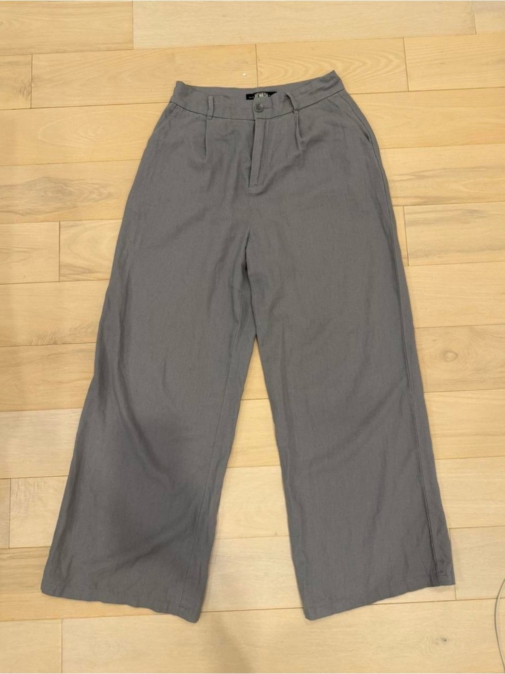 Rewash Light Gray Button-Up Shirt